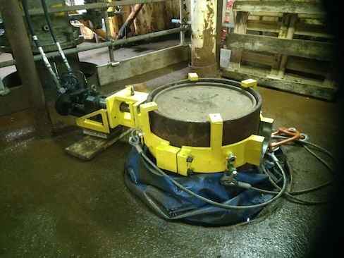 Successful removal of production well starter head