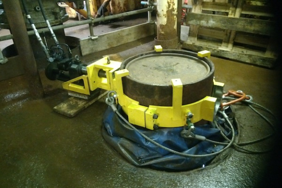 Well Decommissioning – Starter Head Removal &amp; Conductor Pull Hole Drilling
